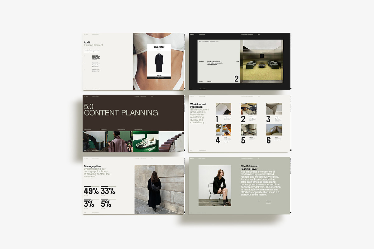 RUE | Content Strategy, a Presentation Template by Studio Standard (Photo 7 of 8)