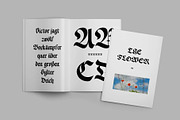 ED Morrigan Typeface, a Blackletter Font by Emyself Design (Thumbnail 6 of 11)