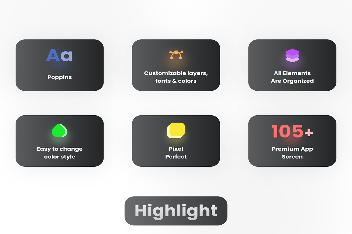 Z-Black E-Commerce App UI Kit, an App Template by Creative Perspective (Photo 2 of 6)