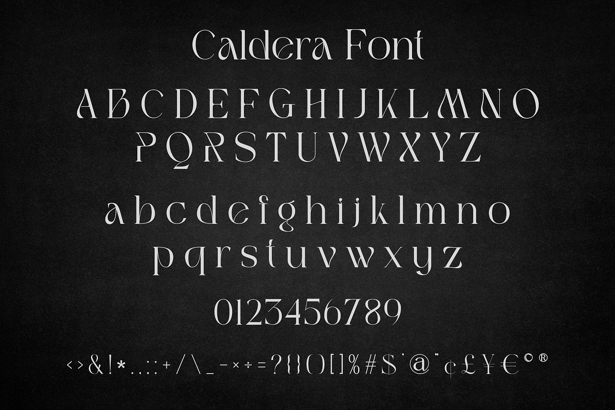 Caldera – Luxury & Elegant Serif, a Serif Font by OWPictures (Photo 7 of 8)