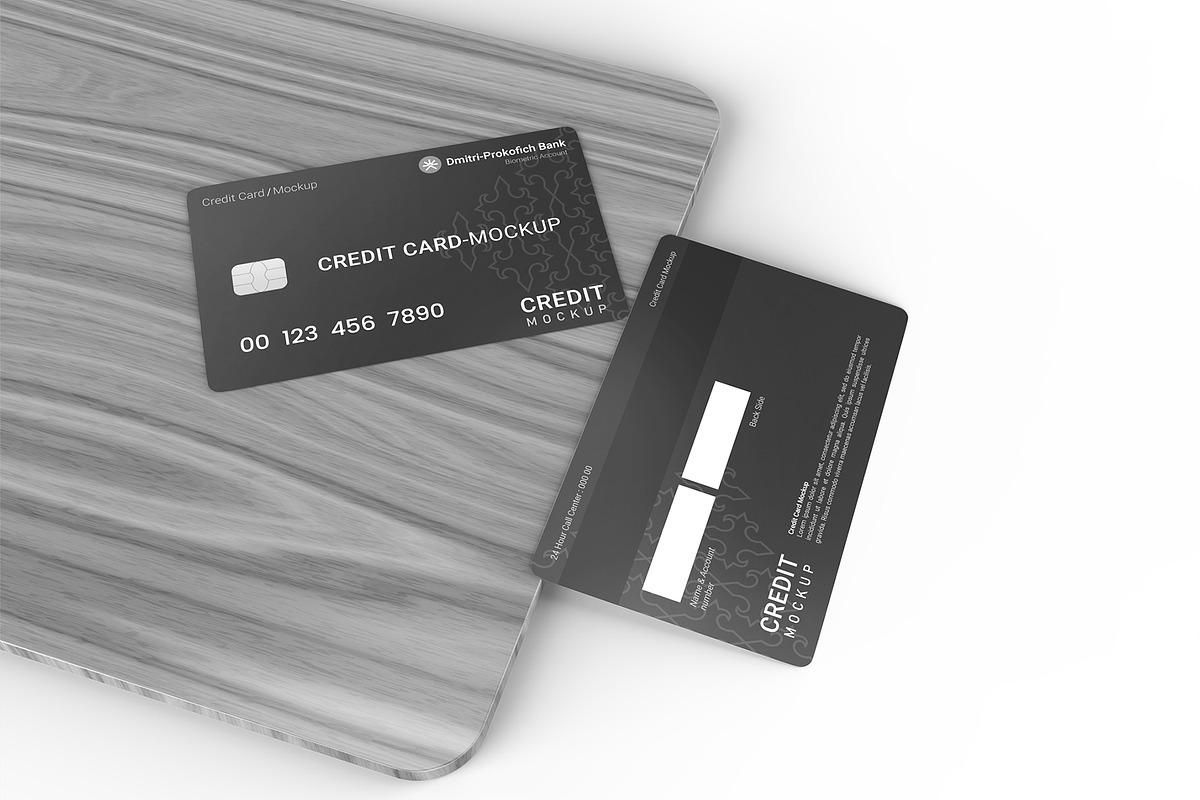 Credit Card Mockup, a Product Mockup by graphypix (Photo 3 of 4)