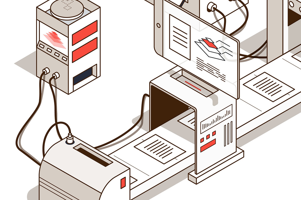 Product conveyor concept, an Object Illustration by Selektor (Photo 3 of 3)