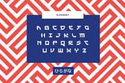 OKAMI | Display Font, a Sans Serif Font by Glyph44 (Thumbnail 2 of 8)
