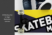 Skateboard Mockup #40, a Shirt Mockup by alexandeerco (Thumbnail 3 of 5)