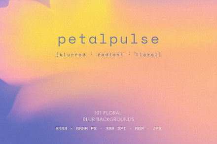 PETALPULSE: Floral Blur Background, a Background Graphic by alonahaidash
