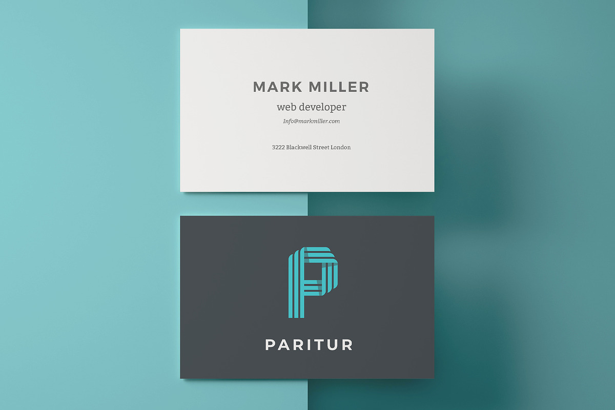 P Letter Logo template, a Branding & Logo Template by Nues Design (Photo 2 of 4)