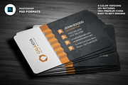 Modern Creative ZigZag BusinessCards, a Business Card Template by Galaxiya (Thumbnail 1 of 9)