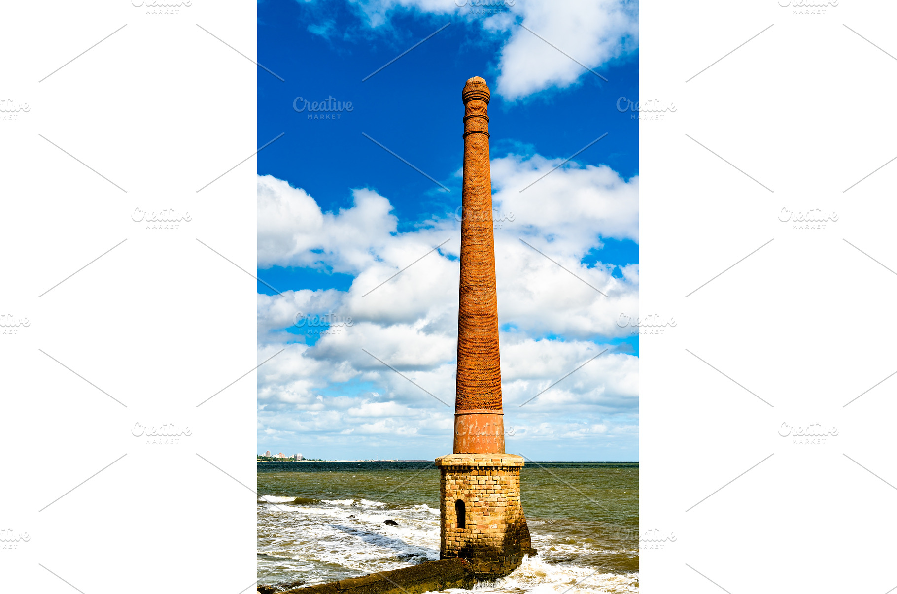 Ventilation column at the seaside in, an Architecture Photo by Leonid Andronov