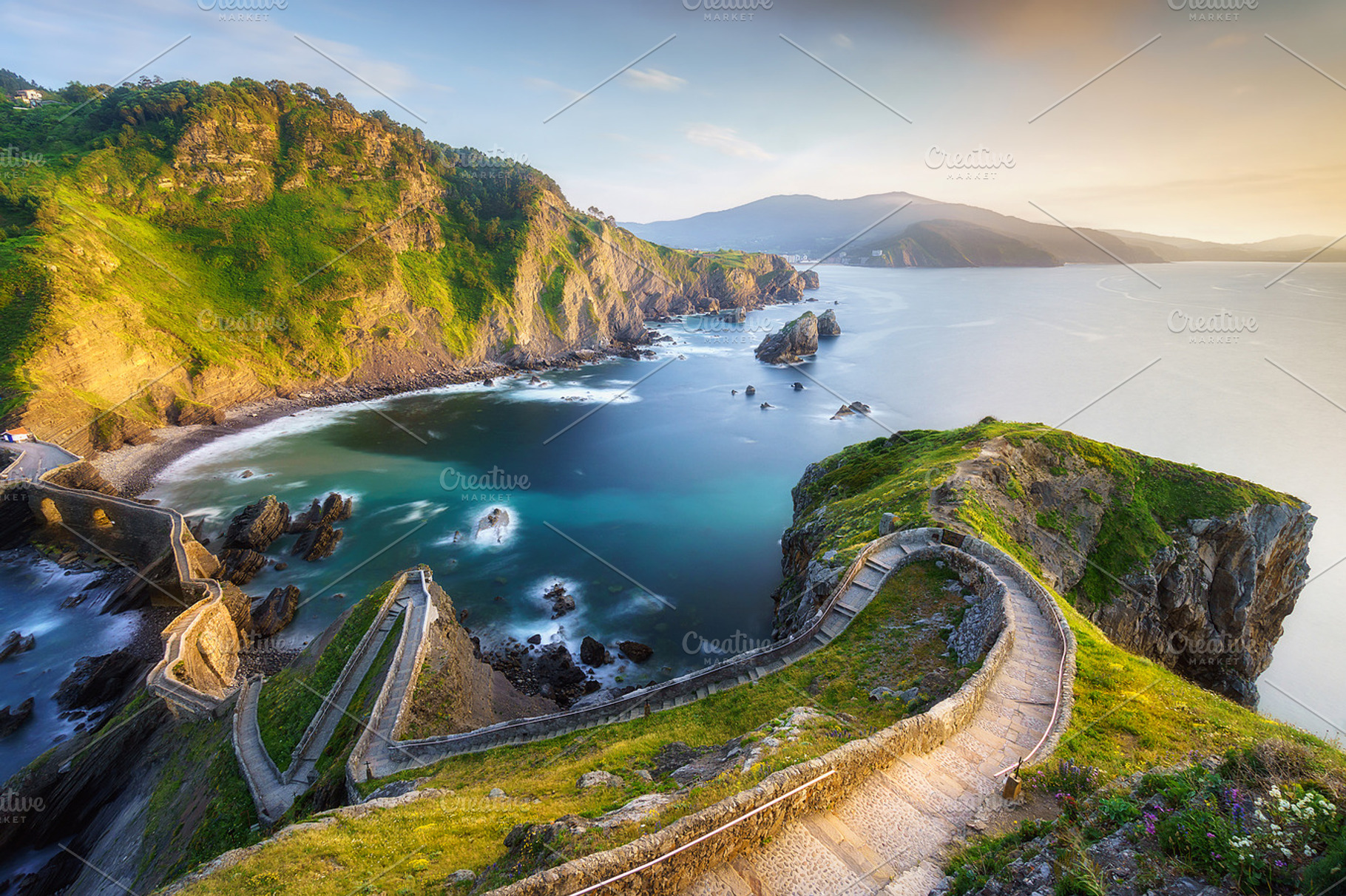 Gaztelugatxe containing gaztelugatxe, san juan de gaztelugatxe, and basque, a Nature Photo by mimadeo