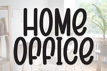 Home Office | Script Font