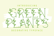 Green Plants, a Font by Creative Keelik (Thumbnail 1 of 5)