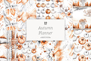 Autumn Digital Paper Pack, a Pattern Graphic by GlamArtZhanna (Thumbnail 1 of 4)