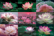 25 Vintage Lotus Flower Stock Photos, a Nature Photo by Incomelion (Thumbnail 10 of 11)