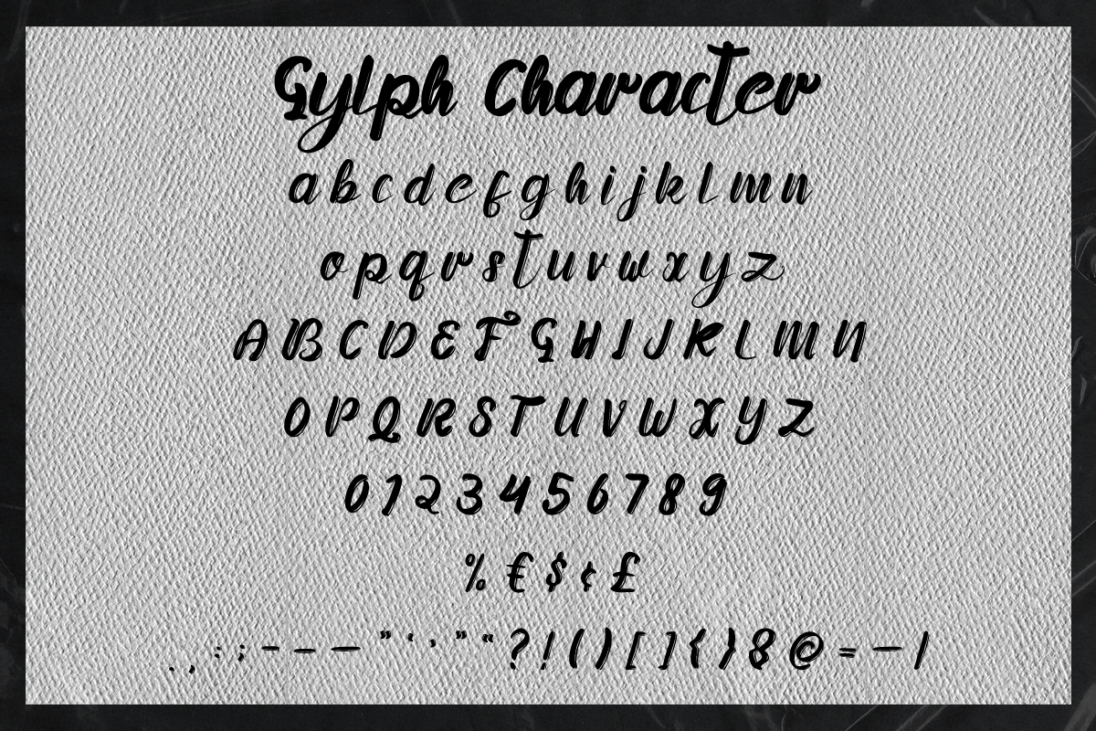 Beauty Diary, a Handwritten Font by Wangsinawang Studio (Photo 3 of 7)