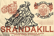 Vintage Motorcycle BRONX !!!, an Object Illustration by AROKA (Thumbnail 5 of 11)