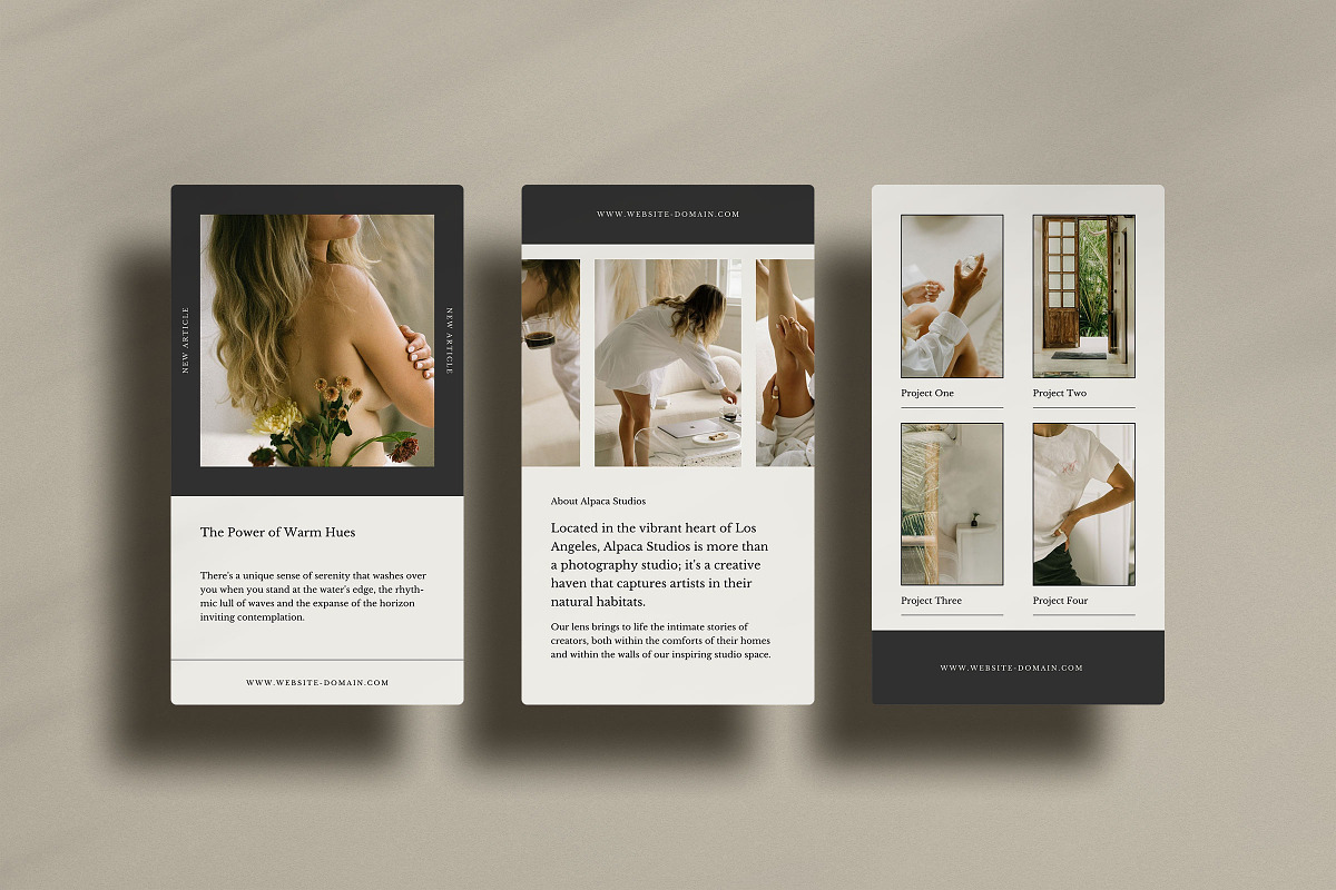 Alpaca Social Media Kit, a Social Media Template by Ruben Stom (Photo 7 of 19)