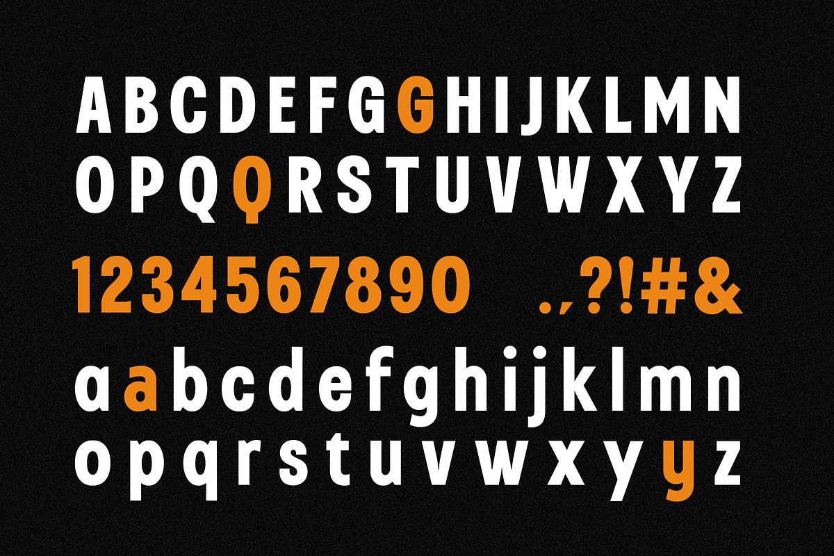 Midfold - Sans Serif Display, a Sans Serif Font by Typia Nesia (Photo 2 of 12)