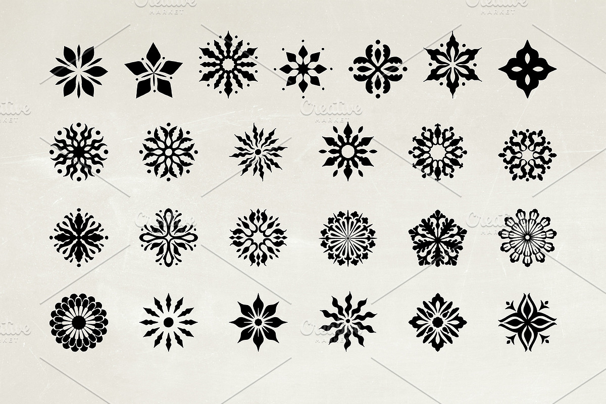 Big Abstract Minimal Floral bundle, an Object Graphic by Garden in frame (Photo 8 of 8)