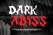 Sacrifice Horror Black Metal Display, a Blackletter Font by dansdesign (Thumbnail 6 of 12)