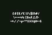 Kegono - Modern Retro Condensed Font, a Sans Serif Font by QR Design Studio (Thumbnail 13 of 15)