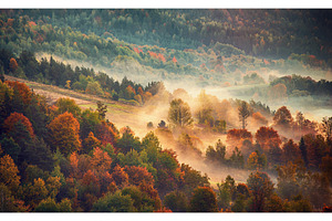 Autumn mountain landscape, a Nature Photo by Nature and travel