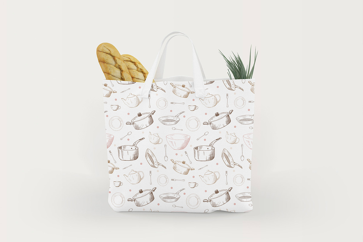 Kitchenware. Vector sketches., an Object Graphic by Canatic (Photo 8 of 10)