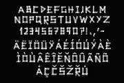 Tape White Font, a Sans Serif Font by Handmadefont (Thumbnail 2 of 15)
