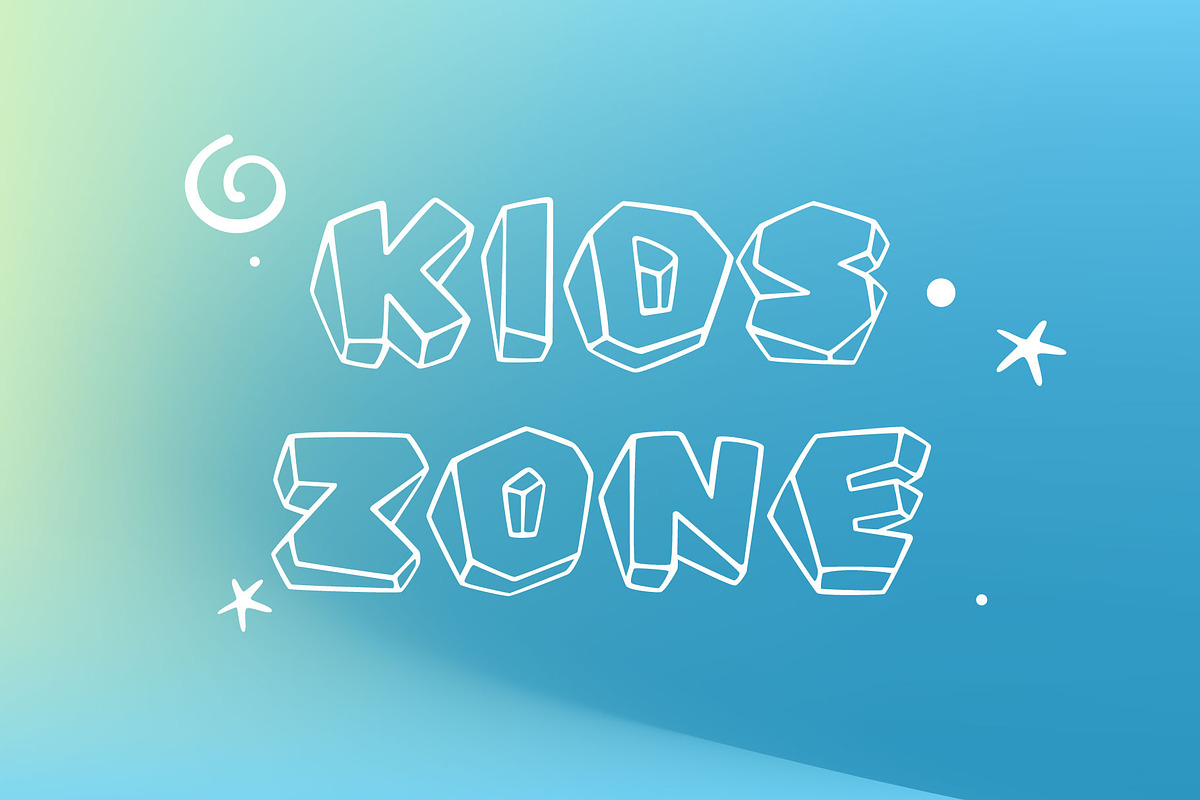 Carle kids font, a Symbol Font by kaer_shop (Photo 2 of 7)