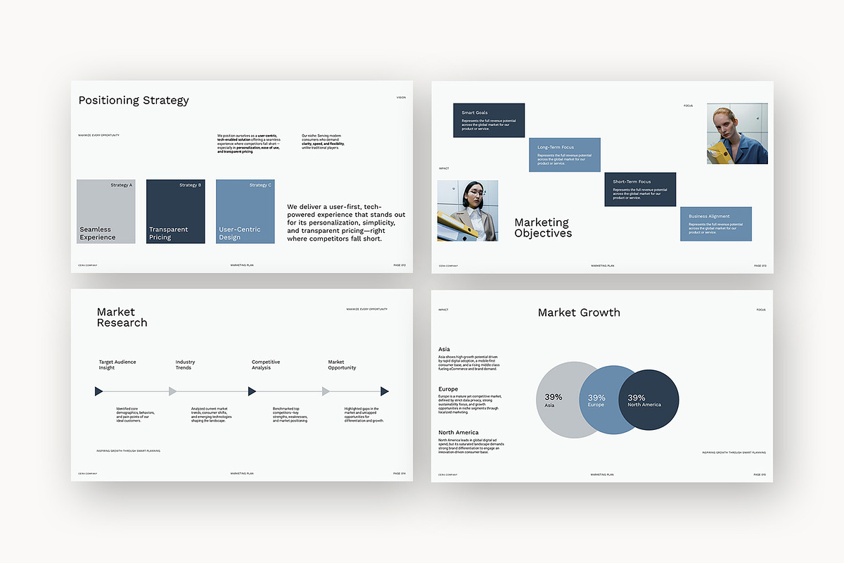 Cera : Marketing Plan Google Slides, a Presentation Template by Punkl Camp (Photo 4 of 16)