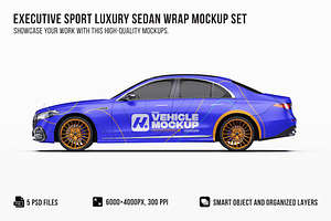 Executive Sport Luxury Sedan Set