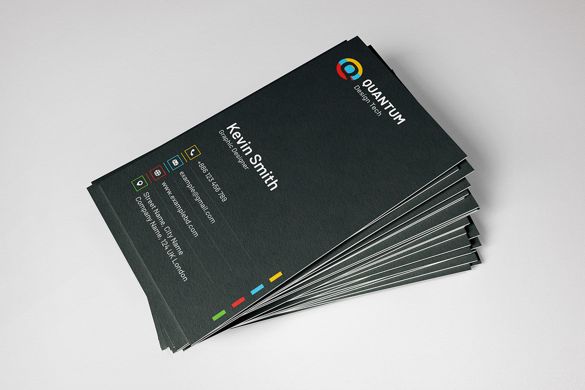 Dark Business Card, a Business Card Template by PicoartBd (Photo 3 of 3)