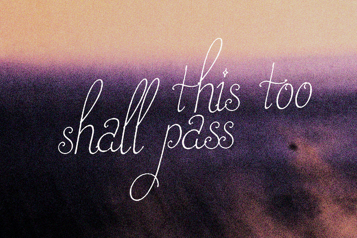 Celestial Grief, a Script Font by Lilithcollageart (Photo 8 of 8)