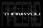 ARCEND - Futuristic Modern, a Sans Serif Font by Vroz Studio (Thumbnail 7 of 7)