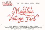 Gasoline Font, a Script Font by HRDR (Thumbnail 3 of 7)