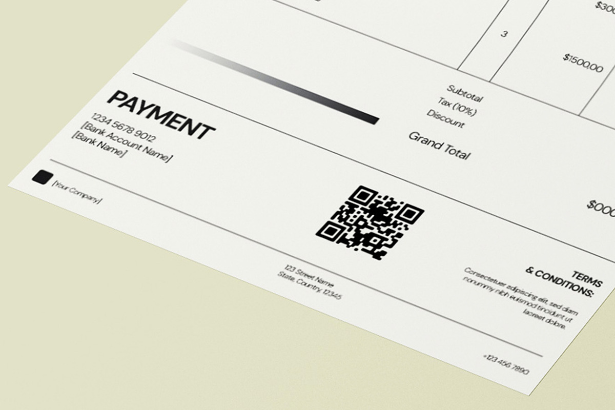 Invoice Template - Gramee, a Stationery Template by fakhroo (Photo 5 of 5)
