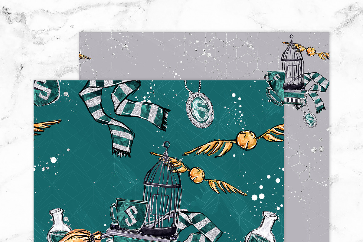 Magician Movie Paper Pack, a Pattern Graphic by Frou Fou Craft (Photo 3 of 9)
