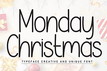Monday Christmas | Script Font