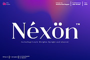 Nexon, a Serif Font by Slex Studio (Thumbnail 1 of 10)