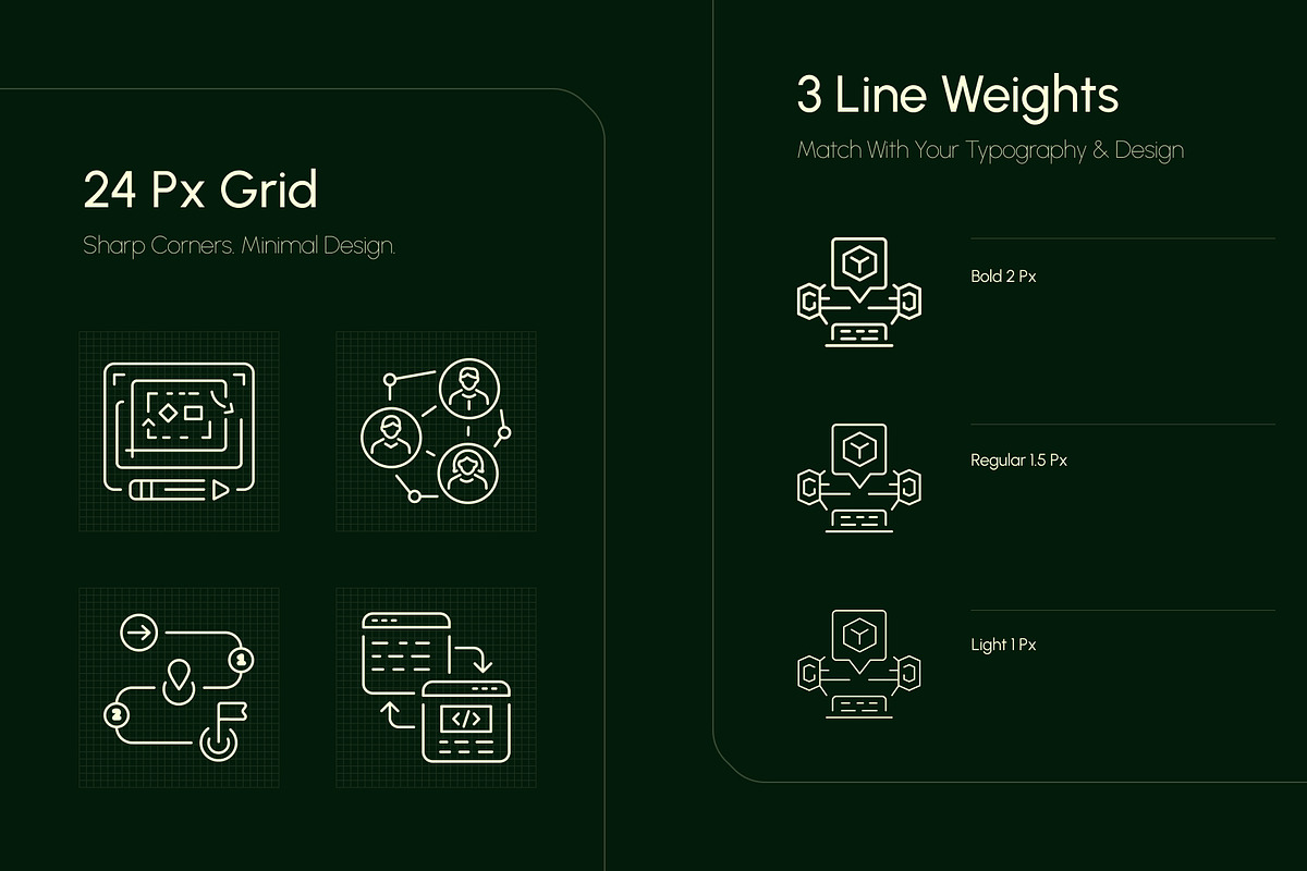 Development Icon Art Set, an Outline Icon by Prosymbols (Photo 5 of 8)