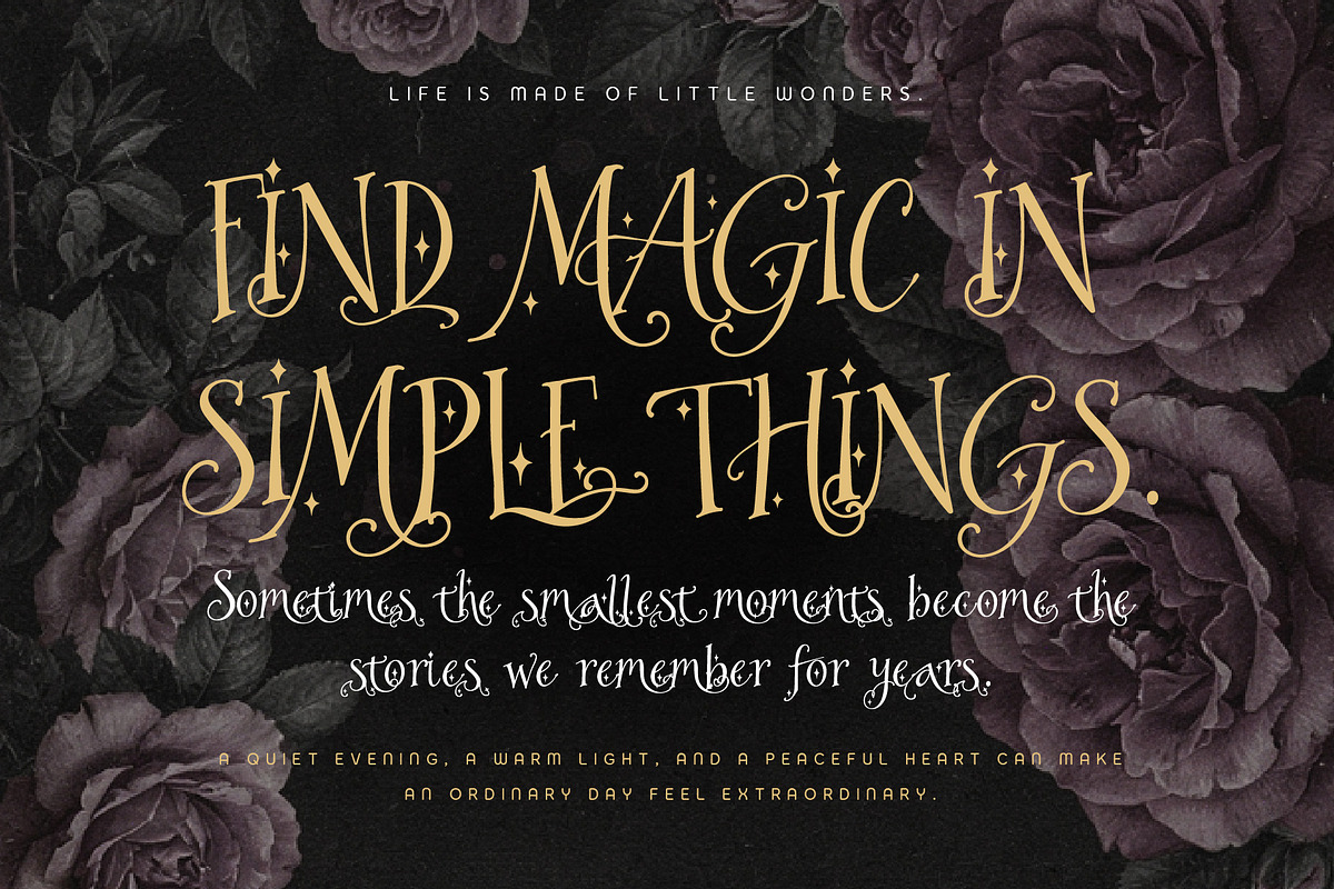 Huerozals Knights - Magical Fantasy, a Serif Font by HypeWorksCo (Photo 4 of 12)