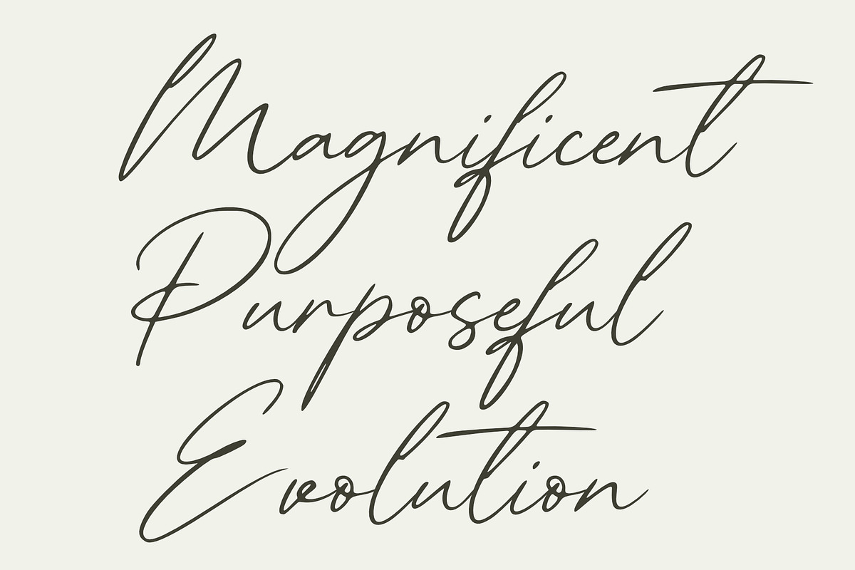 Mabriella - Stylish Signature Script, a Script Font by Sealoung (Photo 2 of 10)
