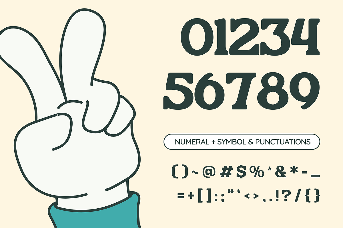 Bushi Retro - Food Logo Extrude Font, a Serif Font by Nirmana Visual (Photo 13 of 15)
