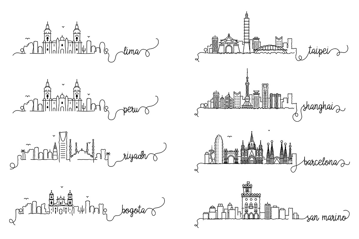 140 - Signature Skylines, an Outline Icon by Kursat Unsal (Photo 4 of 20)