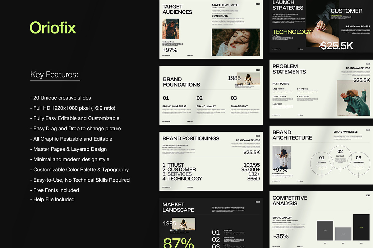 Brand Proposal Presentation Template, a Presentation Template by Oriofix (Photo 2 of 10)