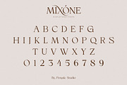 Mixone _ Display Serif Font, a Serif Font by Penatic Studio (Thumbnail 8 of 10)