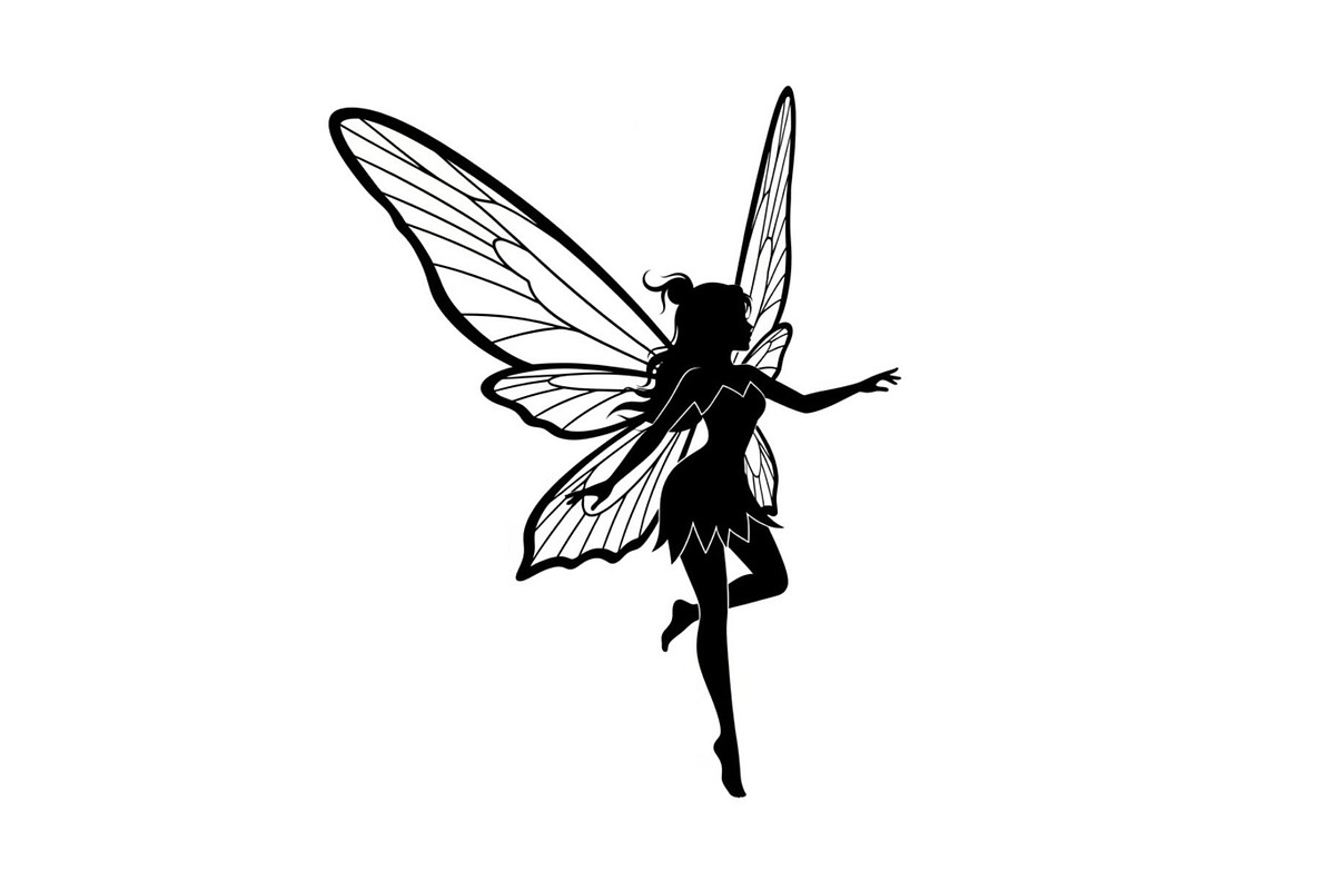 Magical Fairy Silhouette Bundle, an Illustration by jahid234 (Photo 35 of 51)
