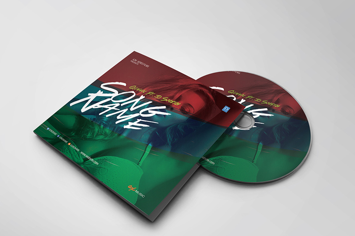 CD/DVD Album Cover Template, a Stationery Template by Awns Creators (Photo 3 of 9)