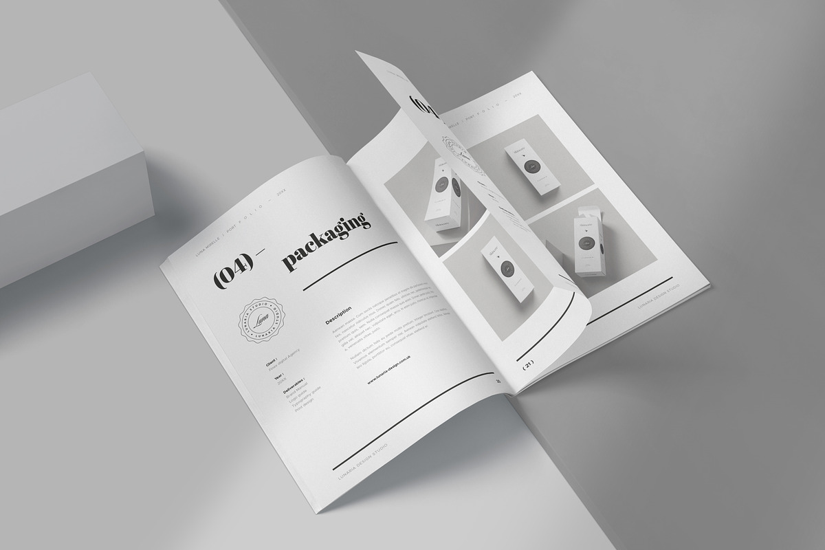 NOVARA – Minimal Editorial Portfolio, a Magazine Template by Lunaria (Photo 6 of 10)