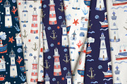 Nautical Mile Watercolor Collection, an Animal Illustration by Anna Druzhkova (Thumbnail 17 of 30)