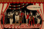 Circus Collection, an Illustration by Moloko88 (Thumbnail 1 of 6)